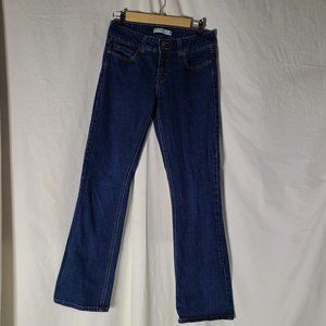 Levi's Slender 526 Bootcut Jeans Sz 6 Dark Blue